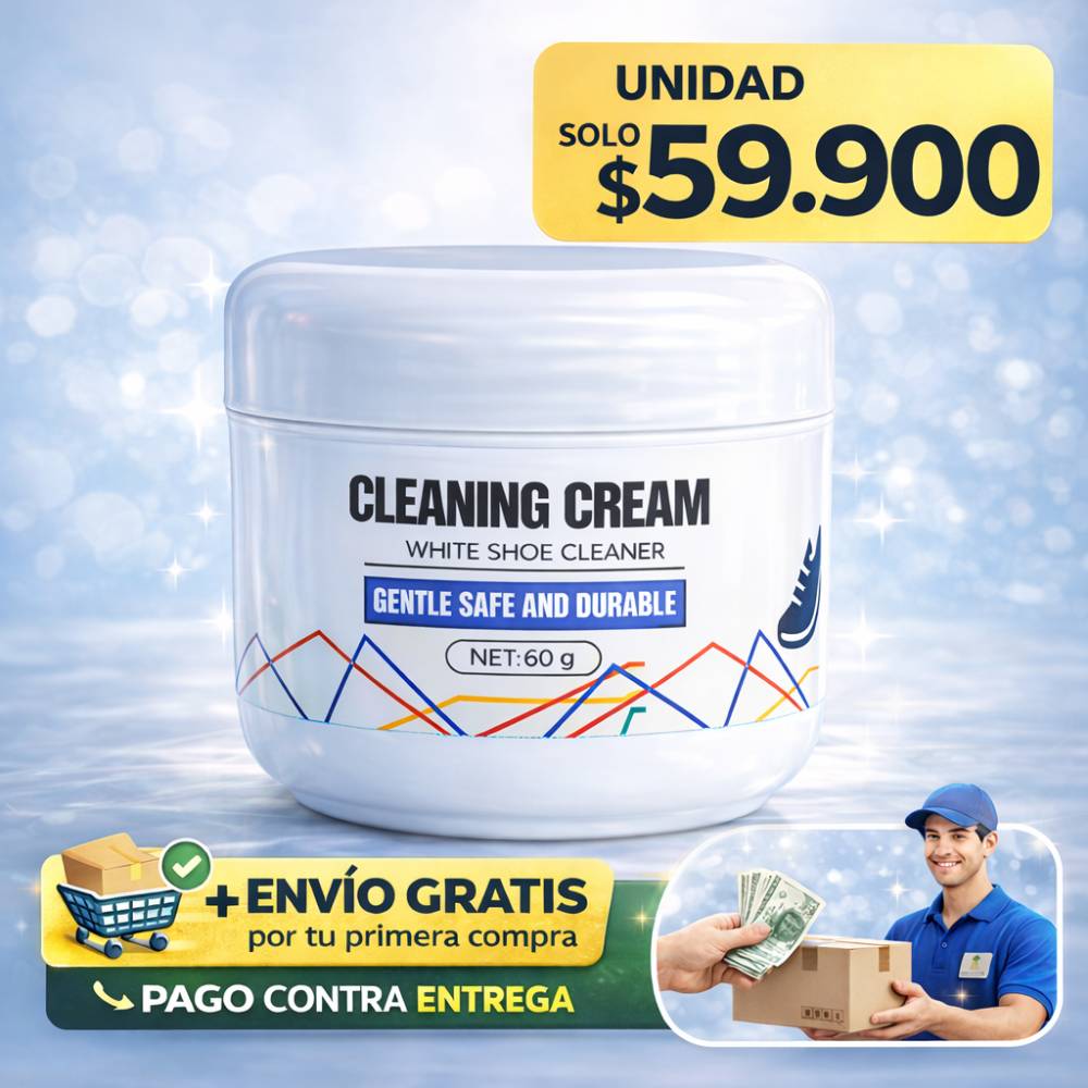 Crema Limpiadora De Zapatos  LIMPIA PRO 👟👢✨