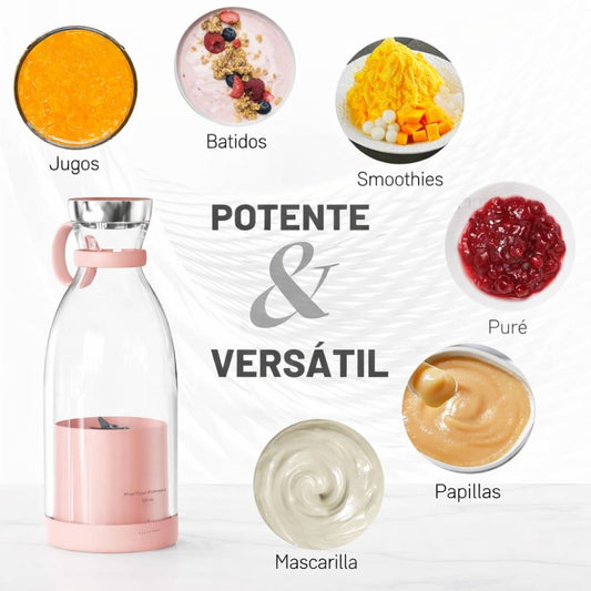 💪 Licuadora Portátil Inalámbrica – Tu Batido Saludable Siempre Listo 🥝🍓
