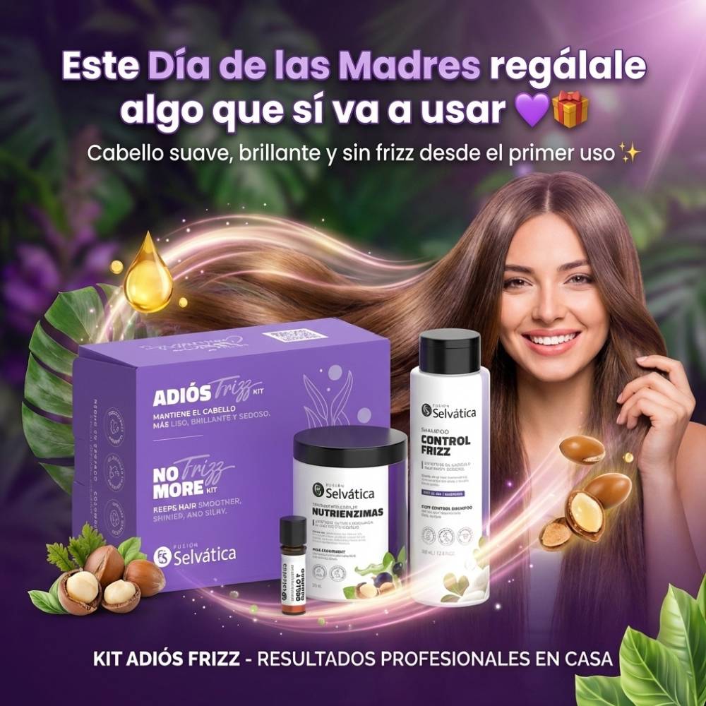 Kit Control Frizz 💜 | El regalo que SÍ va a usar 🎁✨