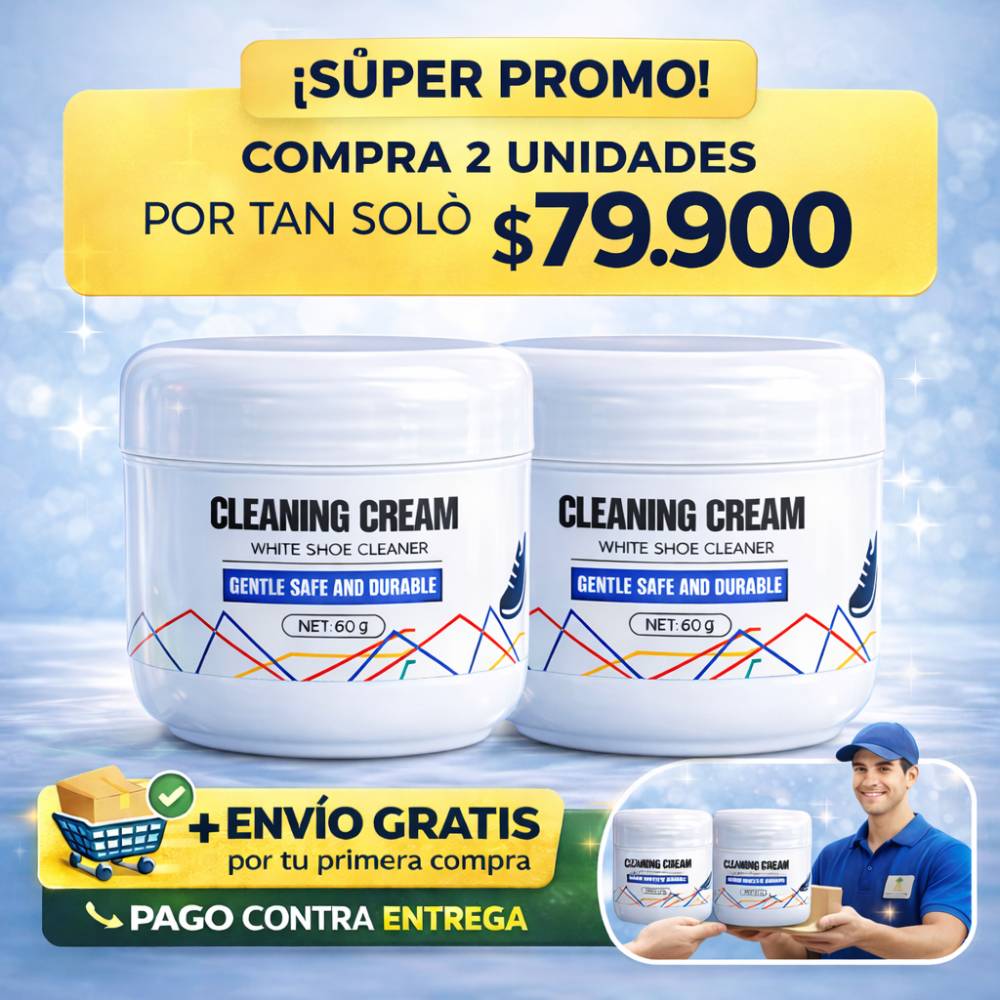 Crema Limpiadora De Zapatos  LIMPIA PRO 👟👢✨