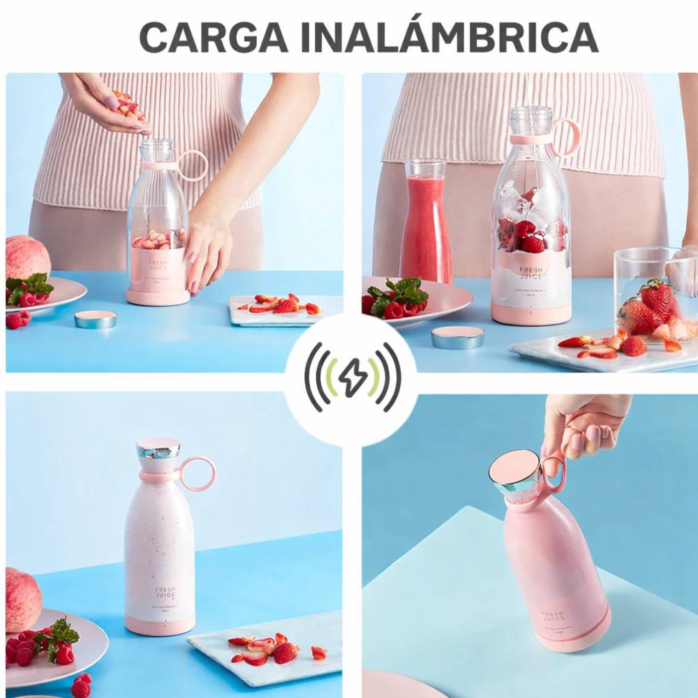 💪 Licuadora Portátil Inalámbrica – Tu Batido Saludable Siempre Listo 🥝🍓