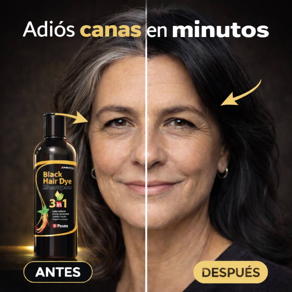 Shampoo De Henna Cubre Canas