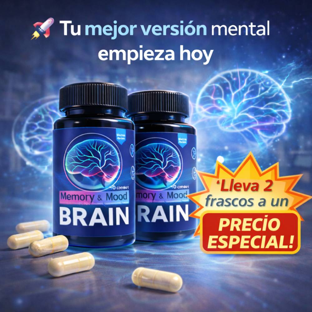 Memory Mood Brain 🧠 | Memoria, Enfoque y Claridad Mental