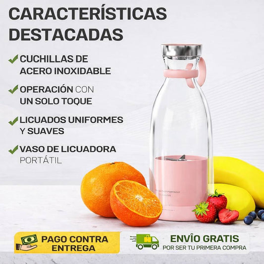 💪 Licuadora Portátil Inalámbrica – Tu Batido Saludable Siempre Listo 🥝🍓
