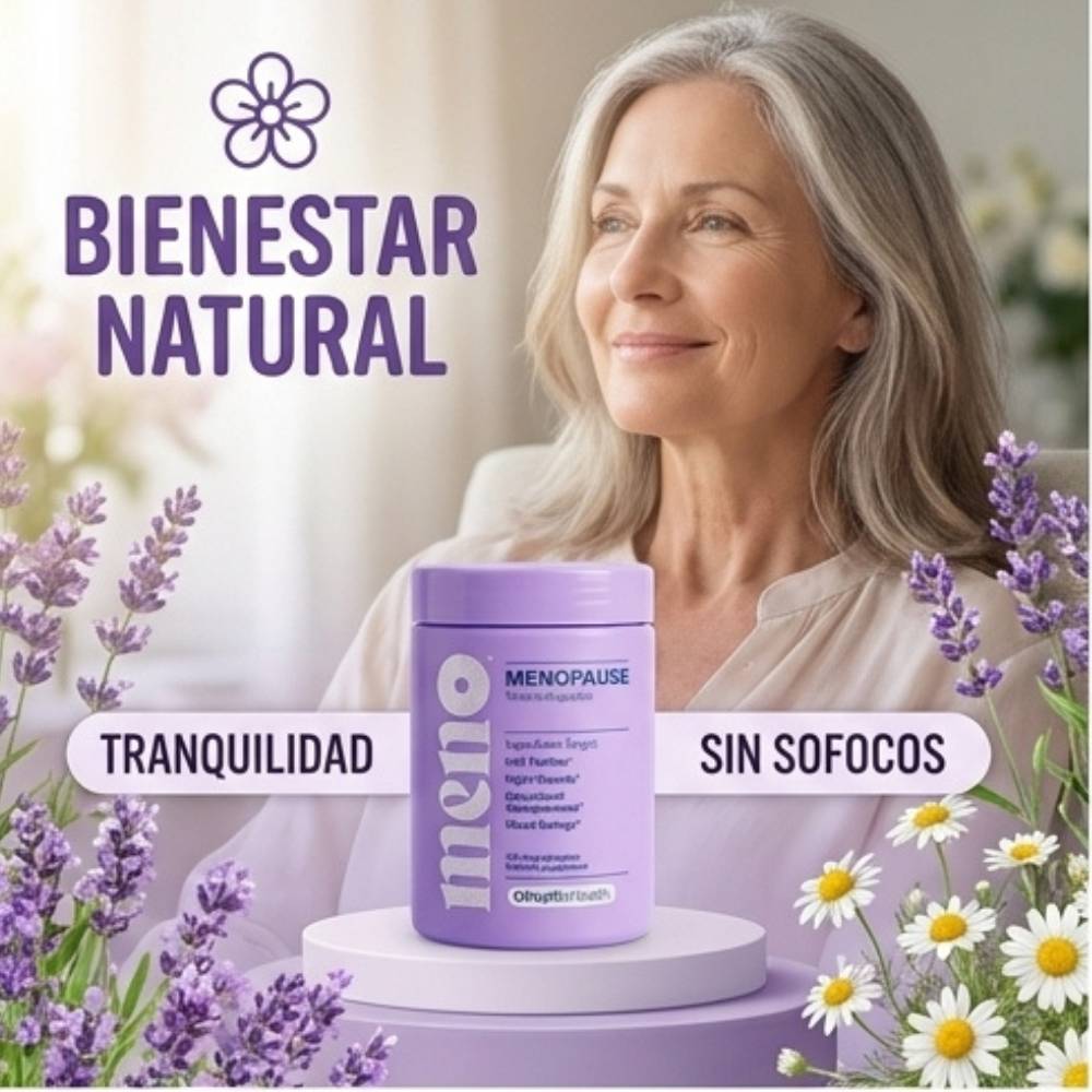 MENO – Vitaminas para la Menopausia y el Bienestar Femenino 🌸