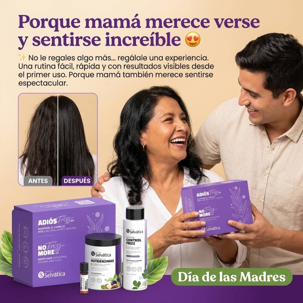 Kit Control Frizz 💜 | El regalo que SÍ va a usar 🎁✨