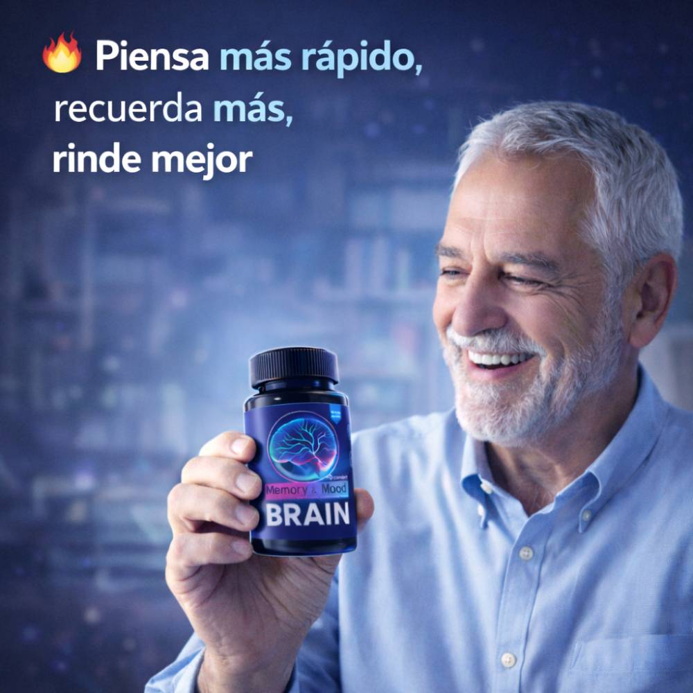 Memory Mood Brain 🧠 | Memoria, Enfoque y Claridad Mental