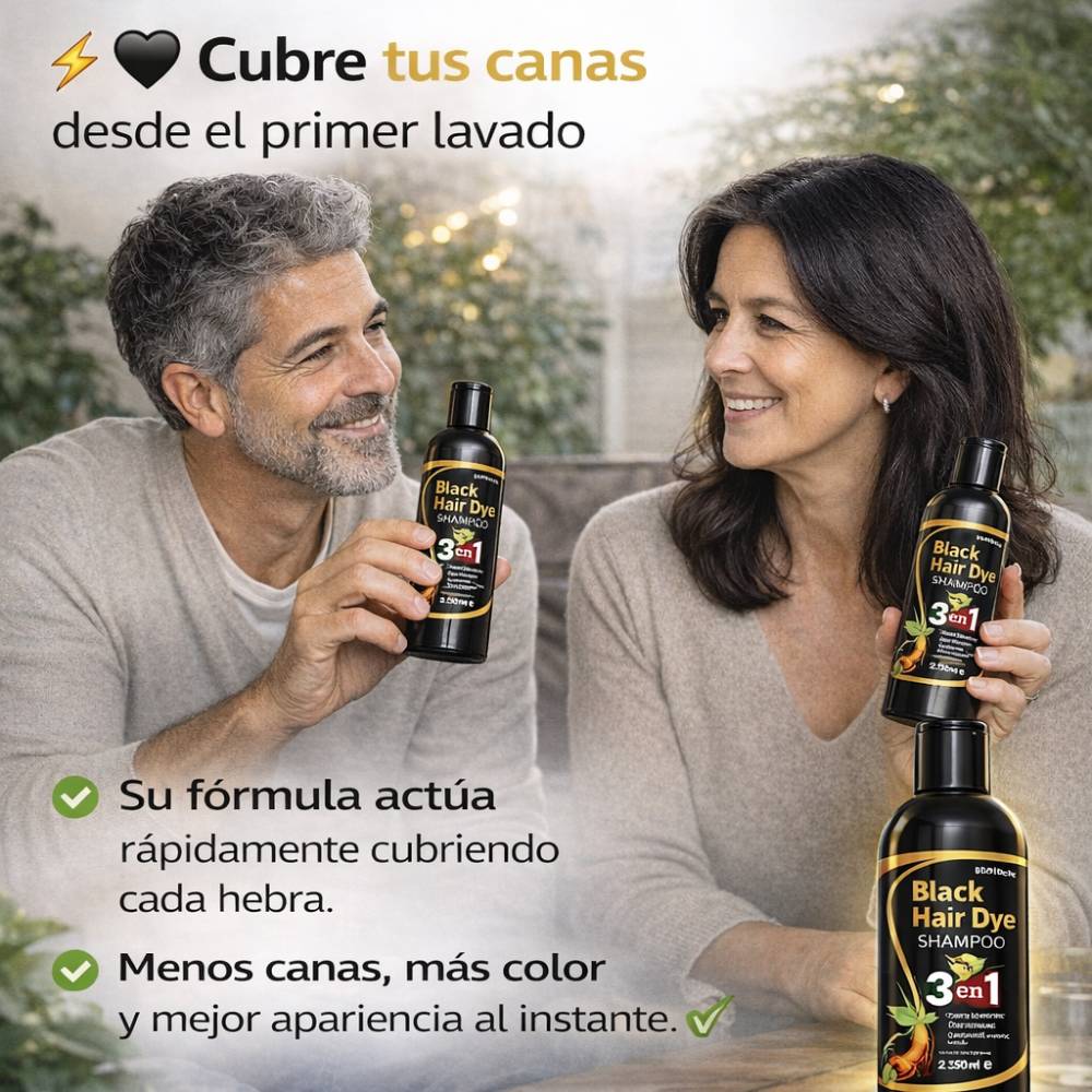 Shampoo De Henna Cubre Canas