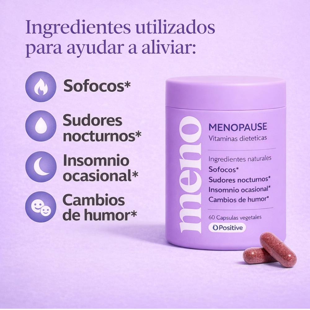 MENO – Vitaminas para la Menopausia y el Bienestar Femenino 🌸