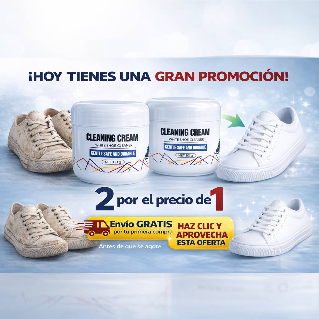 Crema Limpiadora De Zapatos  LIMPIA PRO 👟👢✨