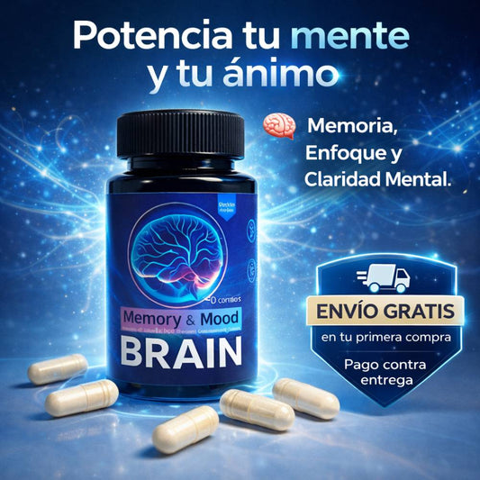 Memory Mood Brain 🧠 | Memoria, Enfoque y Claridad Mental