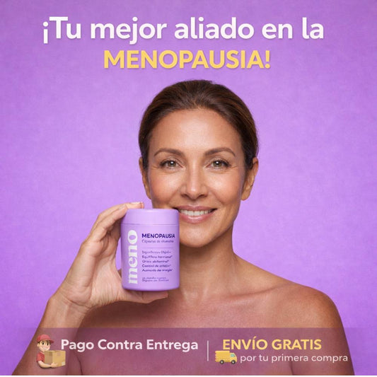 MENO – Vitaminas para la Menopausia y el Bienestar Femenino 🌸